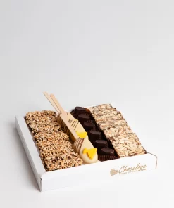 מגש שוקולדים קטן לבן